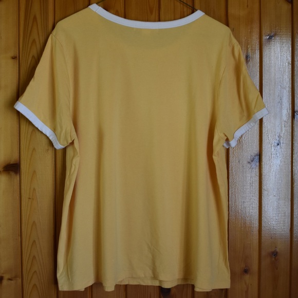 Pastel yellow California t-shirt from Forever 21 - Picture 3 of 4